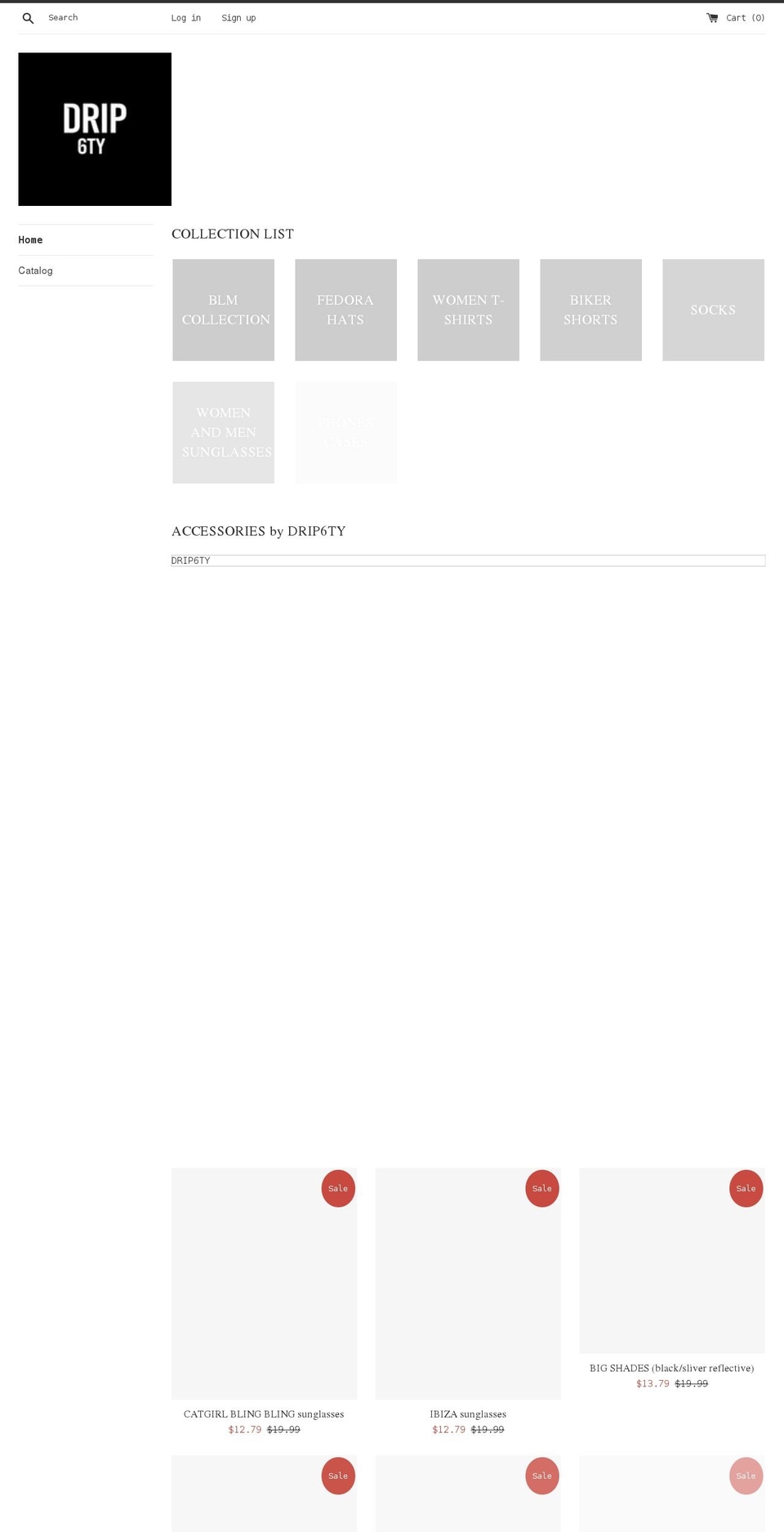 drip6ty.com shopify website screenshot