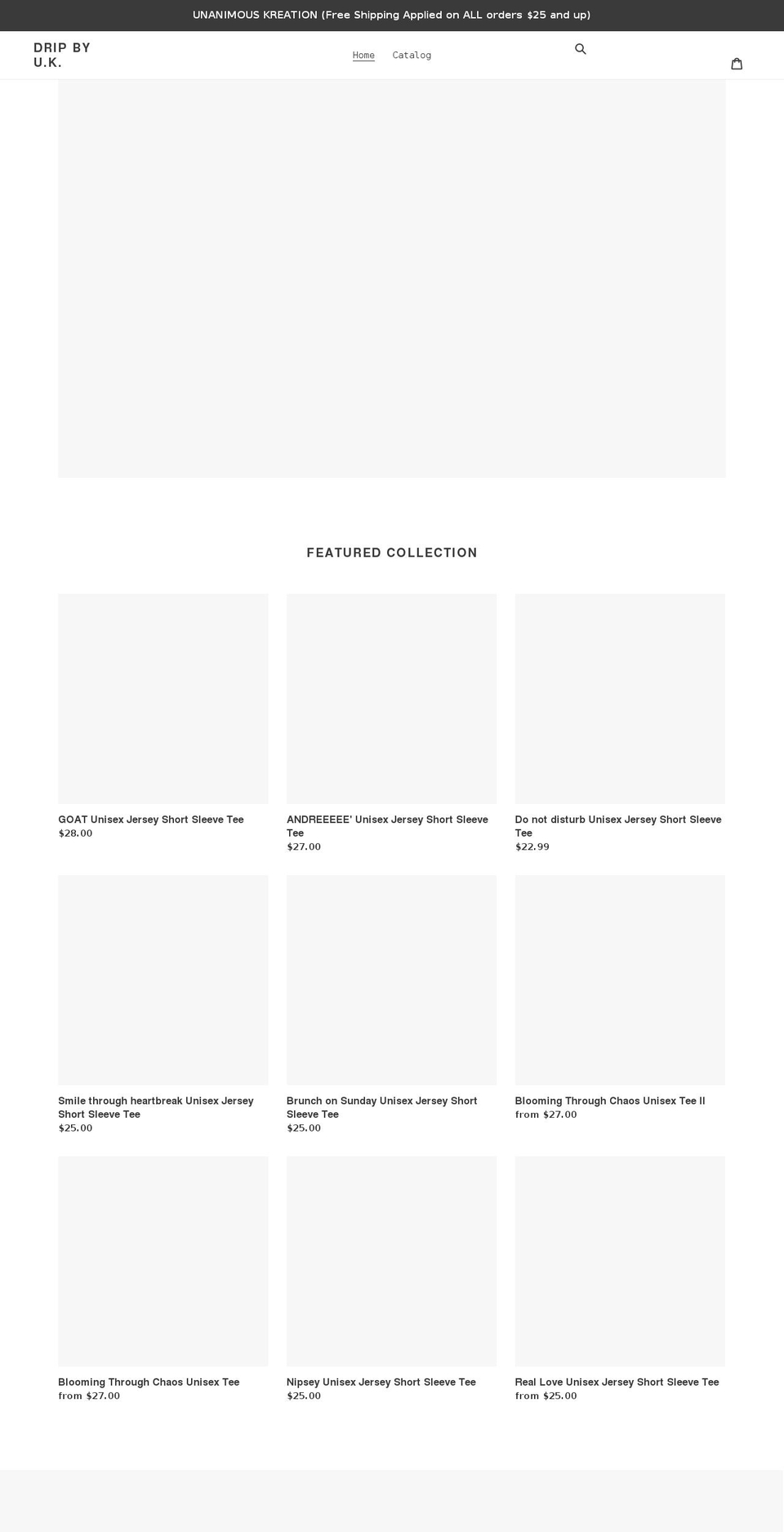 dripbyuk.com shopify website screenshot