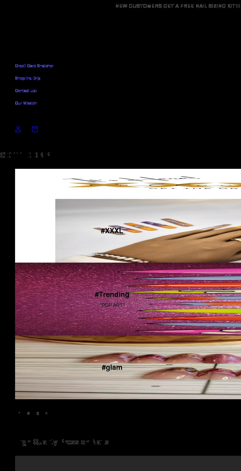dripdollz.com shopify website screenshot