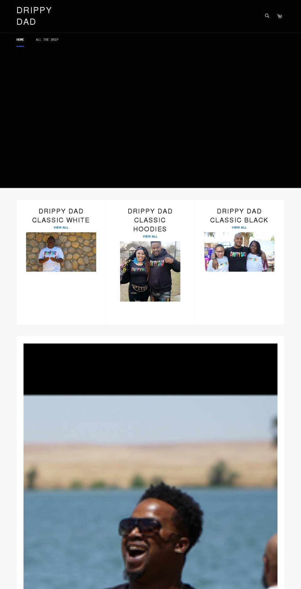 drippydad.com shopify website screenshot