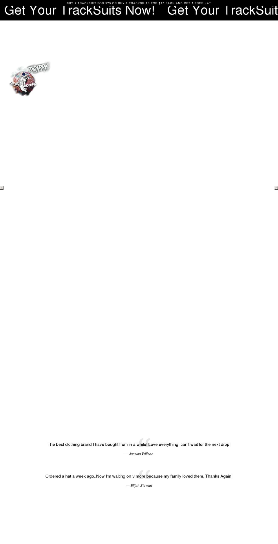 drippyjersey.com shopify website screenshot