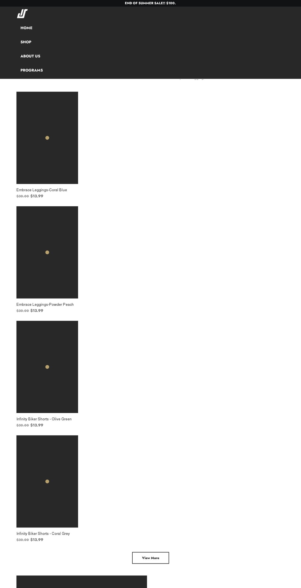 driptherapyfit.com shopify website screenshot