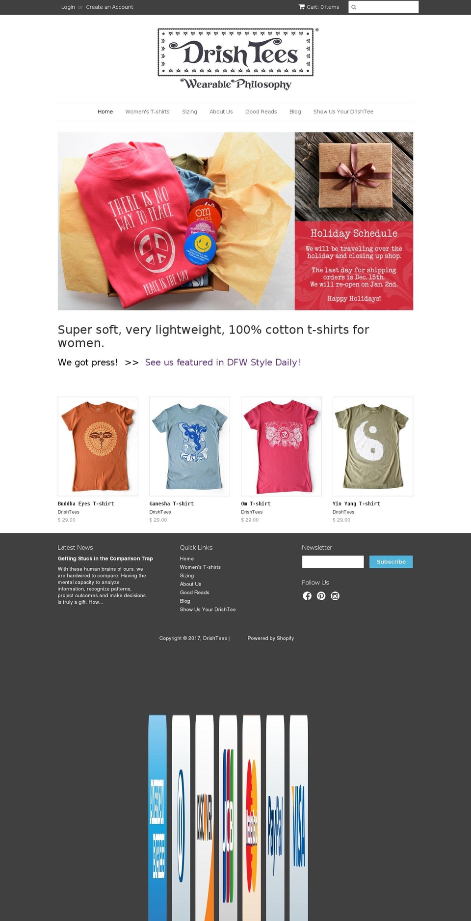 drishts.net shopify website screenshot