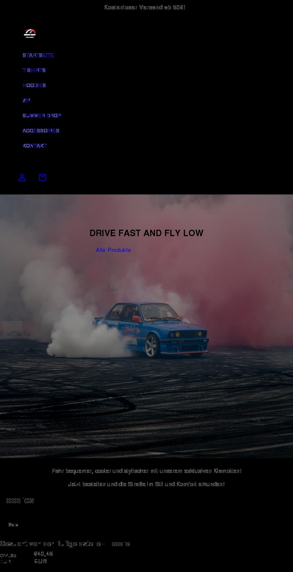 drive-fast.de shopify website screenshot