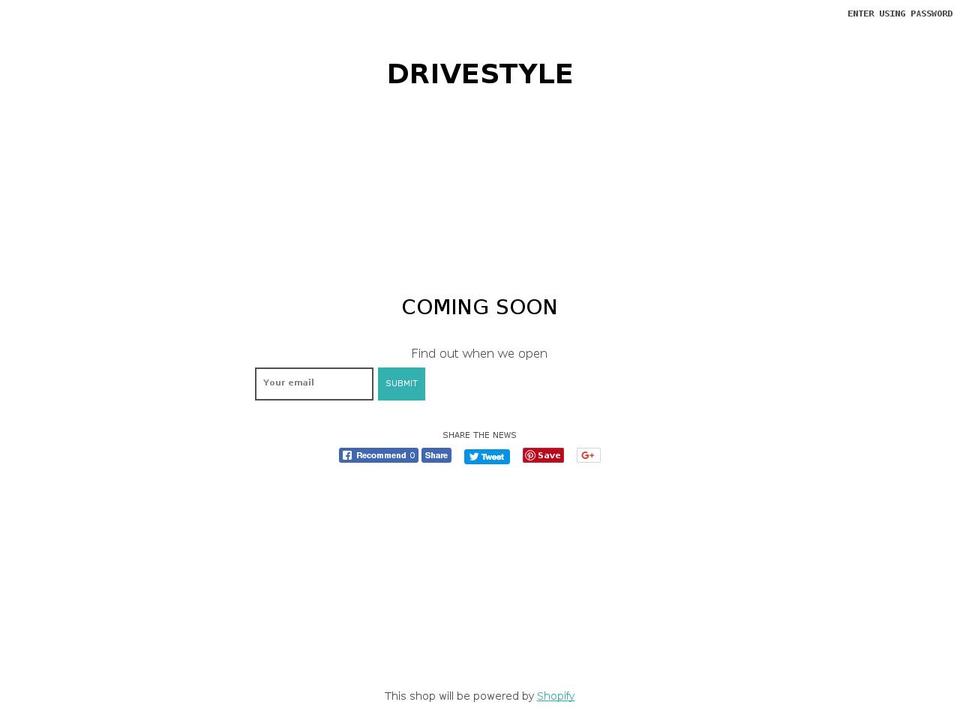 drive-style.com — Shopify storefront screenshot