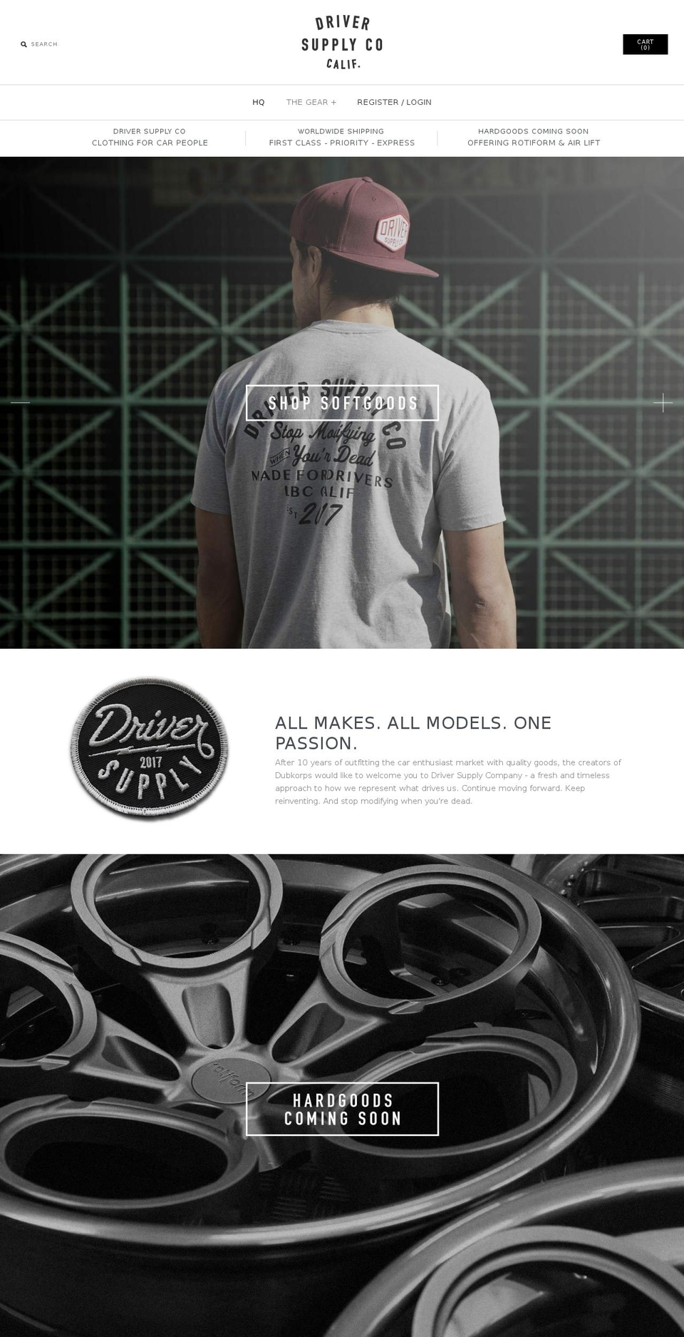 driver-supply.com shopify website screenshot