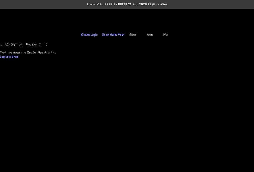 driverdistribution.com shopify website screenshot