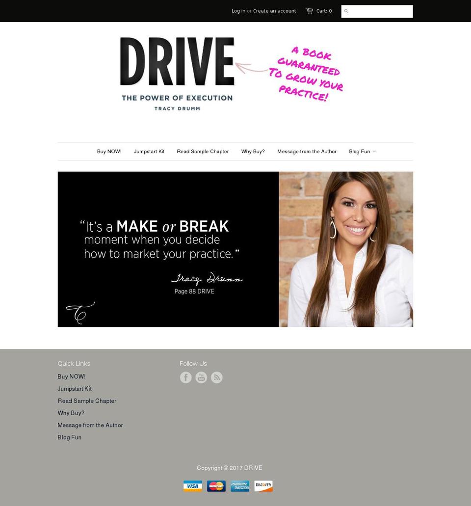 drivethebook.com shopify website screenshot