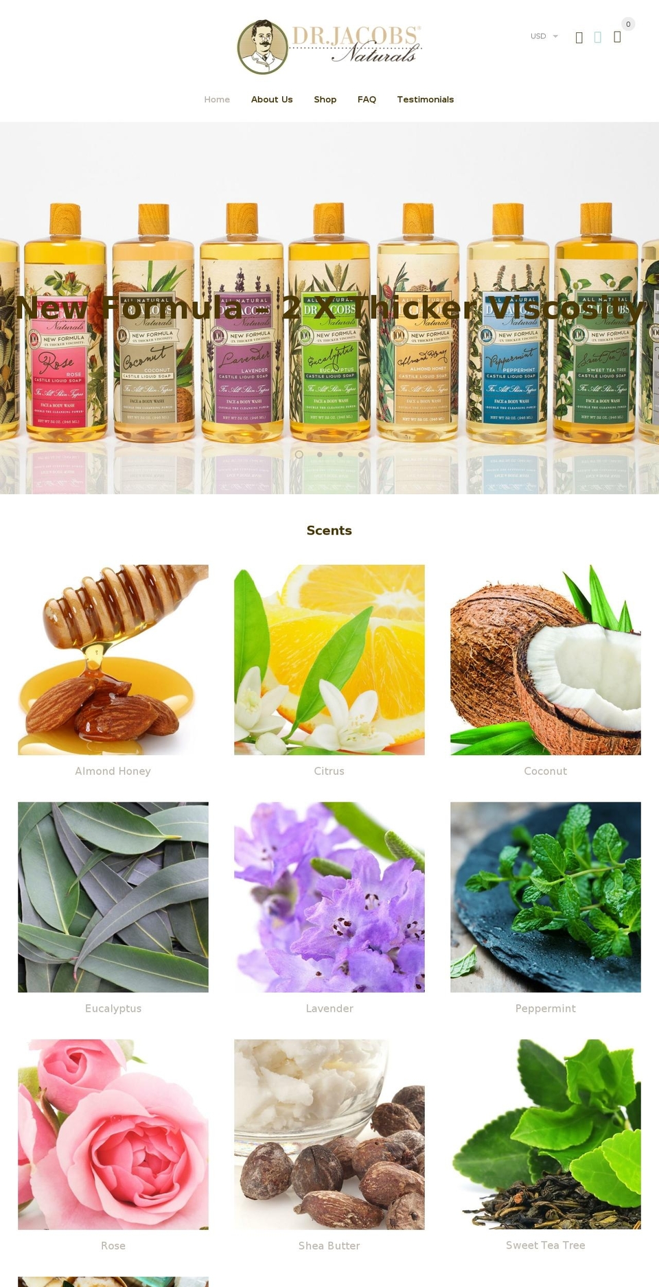 drjacobsnaturals.com shopify website screenshot