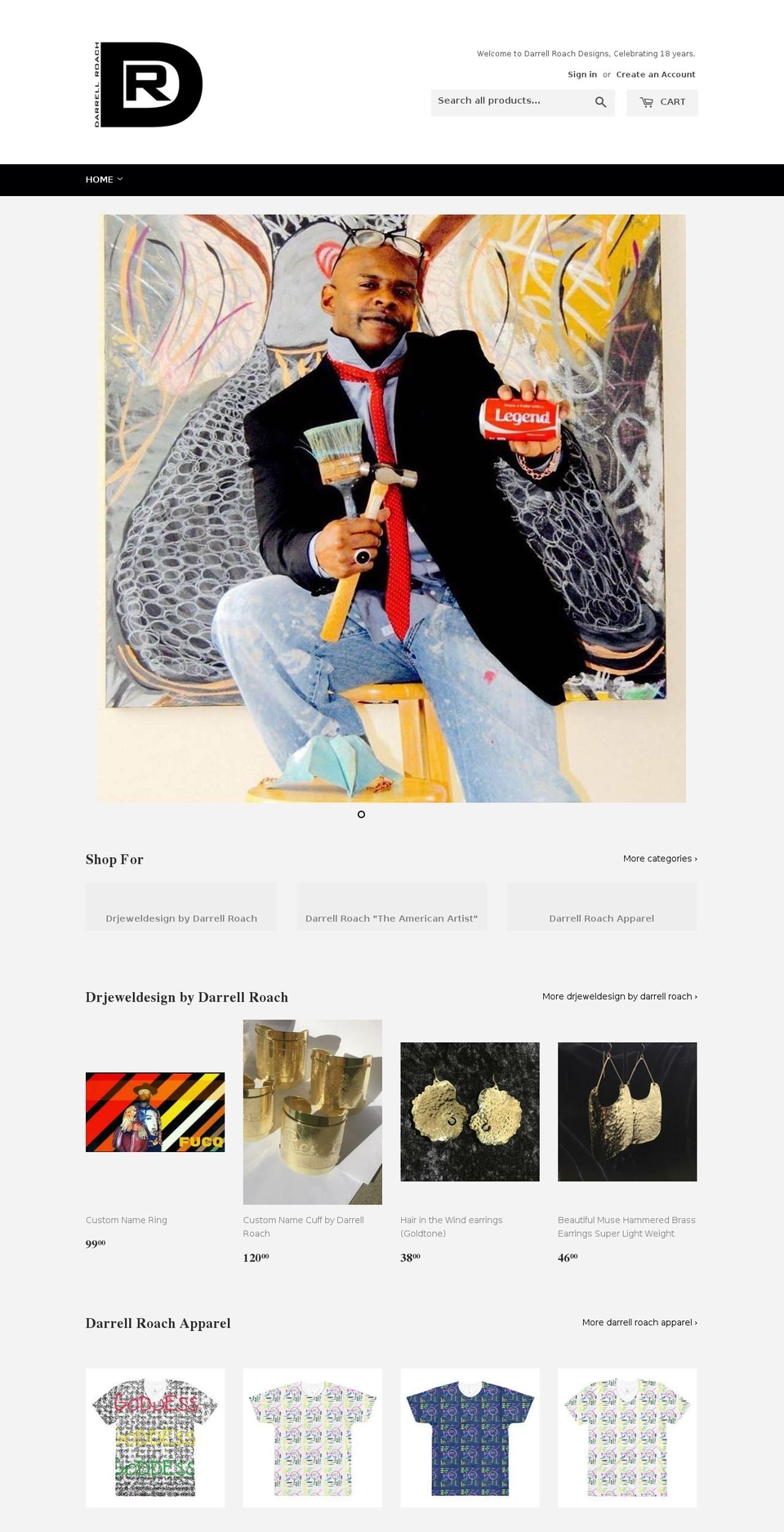 drjeweldesign.com shopify website screenshot