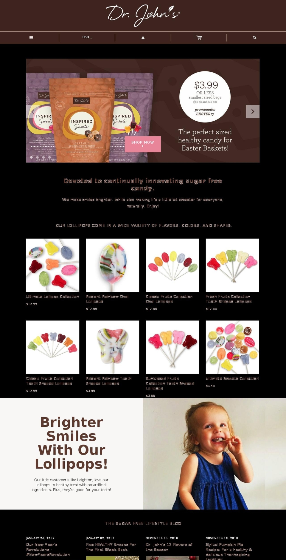 drjohns.com shopify website screenshot