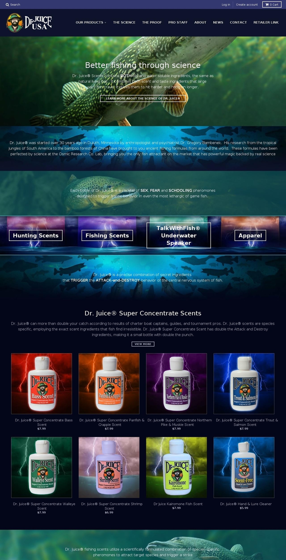 drjuiceusa.com shopify website screenshot