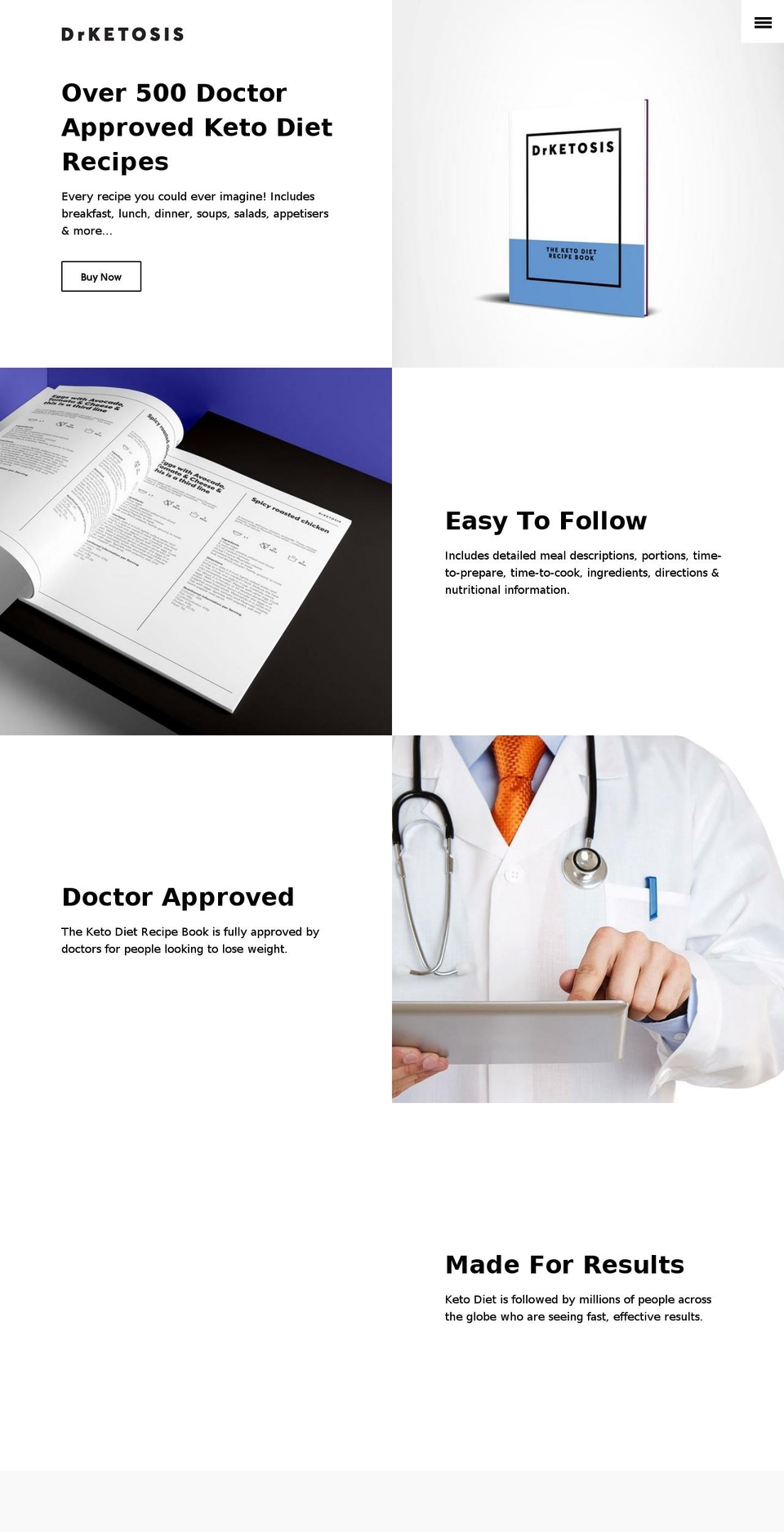 drketosis.com — Shopify storefront screenshot