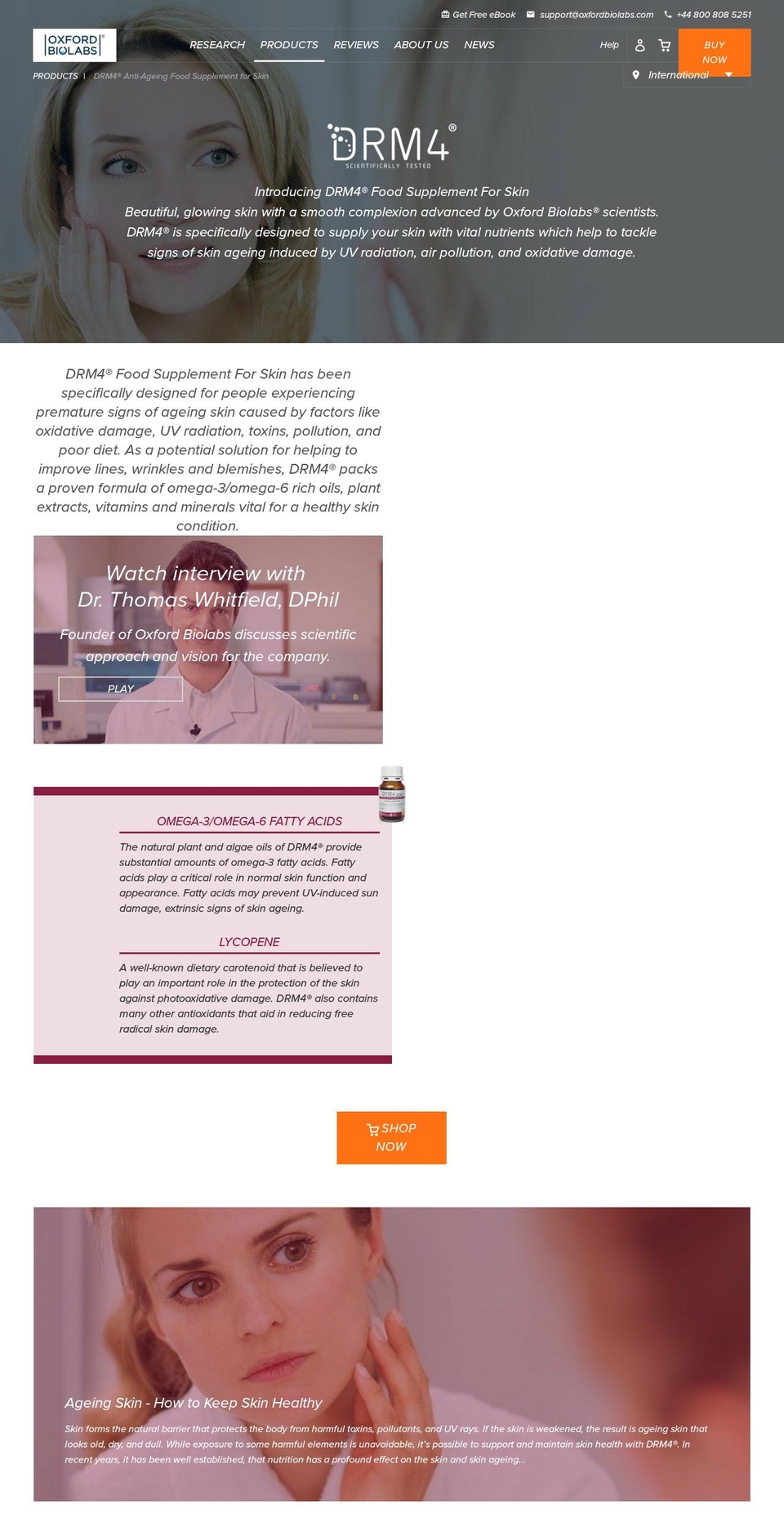 drm-4.com — Shopify storefront screenshot