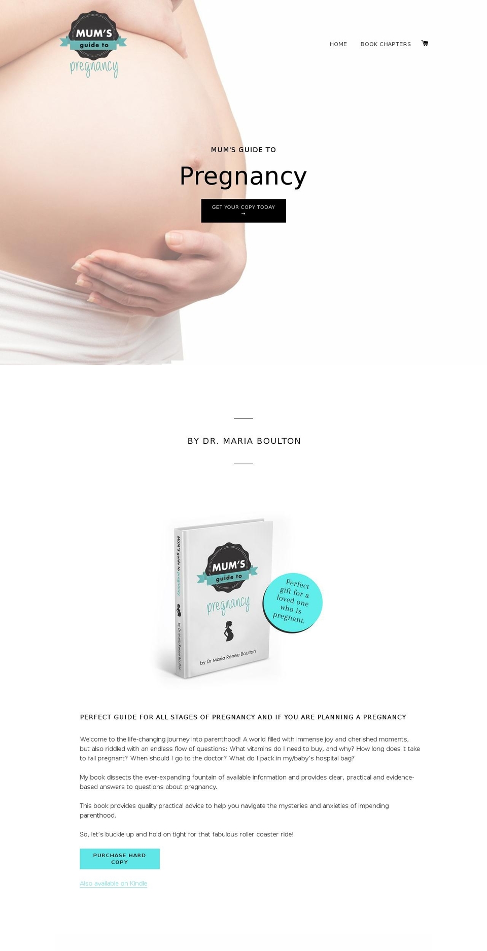 Doctor Mum Shopify theme site example drmariaboulton.com