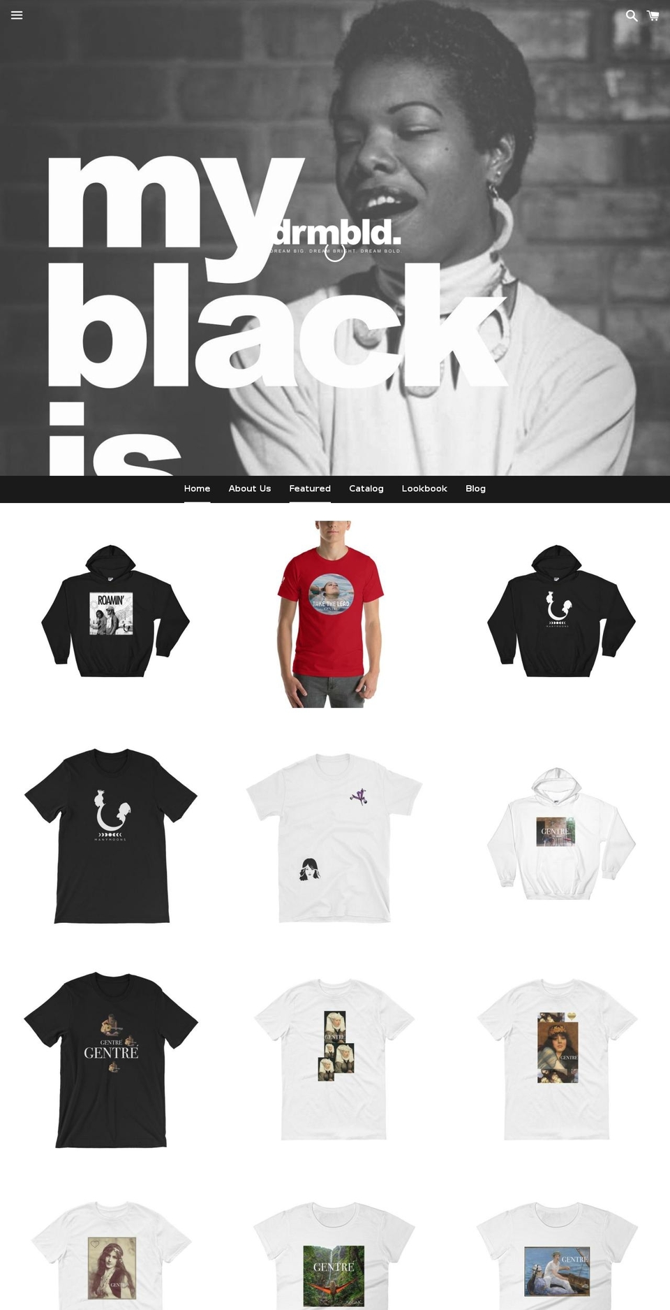 drmbold.com — Shopify storefront screenshot