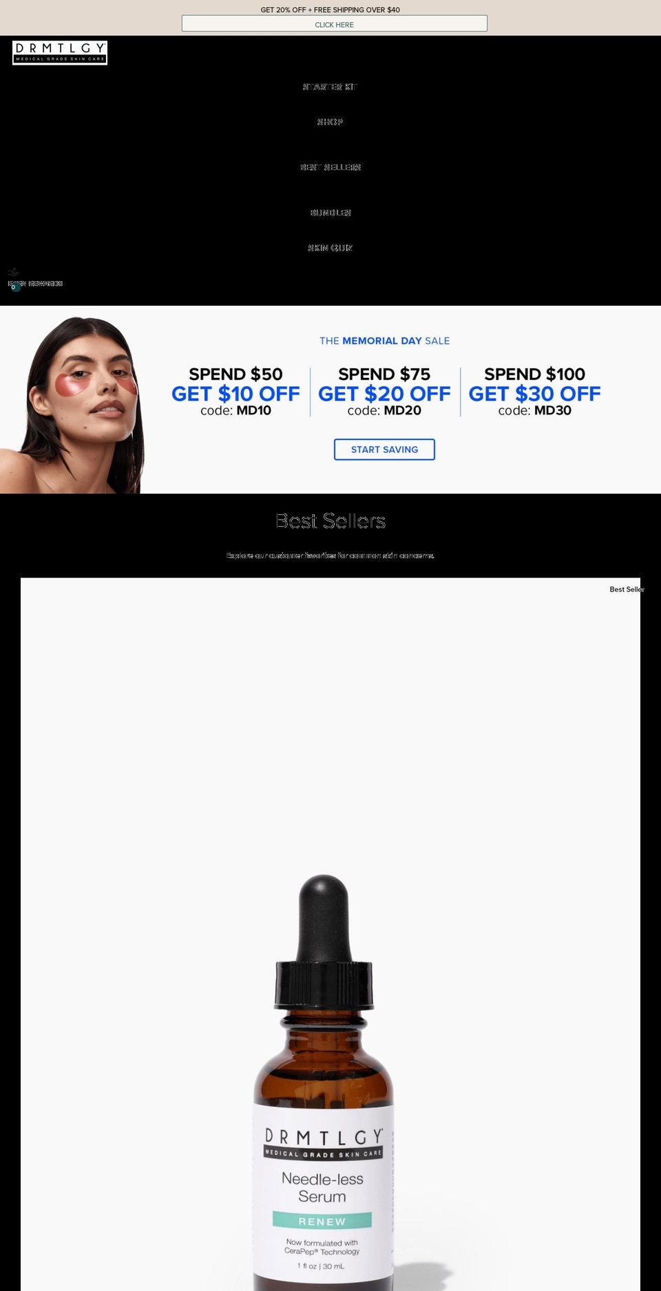 Drmtlgy Brand Shopify theme site example drmtlgy.com