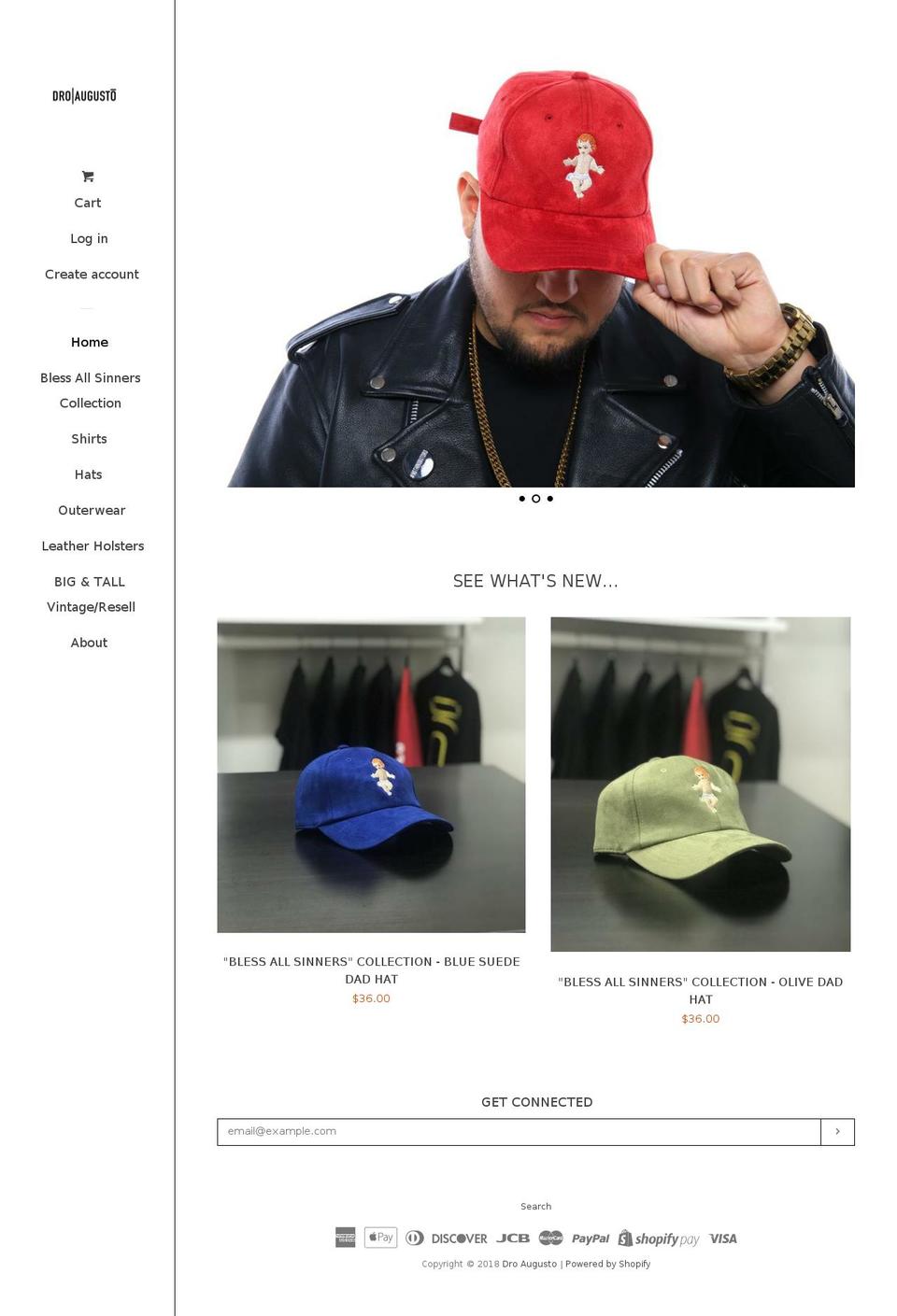 droaugusto.com — Shopify storefront screenshot