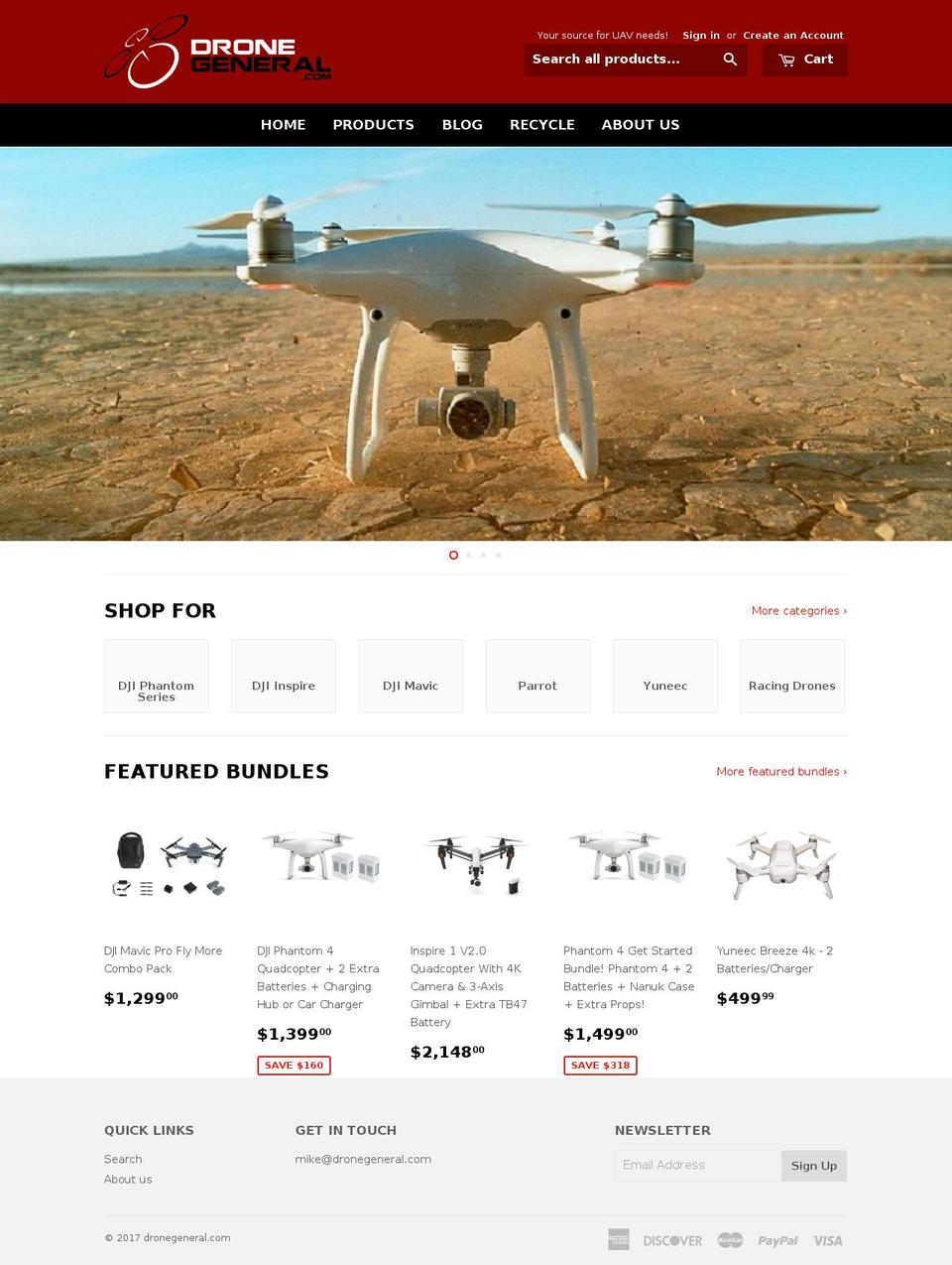 theme-export-sukantagmyshopifycomthemeexportww Shopify theme site example dronearmory.com