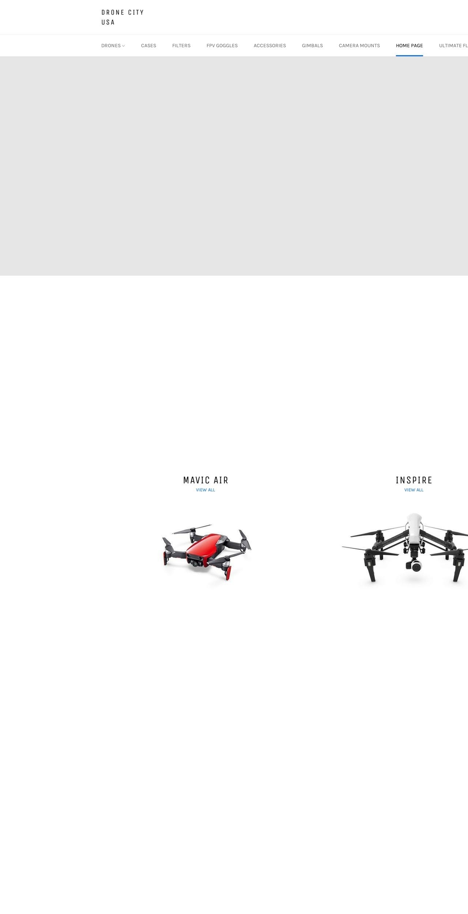 dronecityusa.com — Shopify storefront screenshot