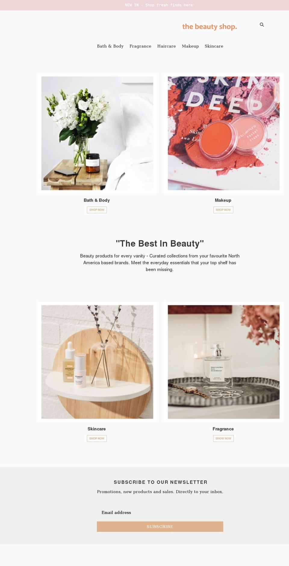dropcommerce-beauty.myshopify.com shopify website screenshot