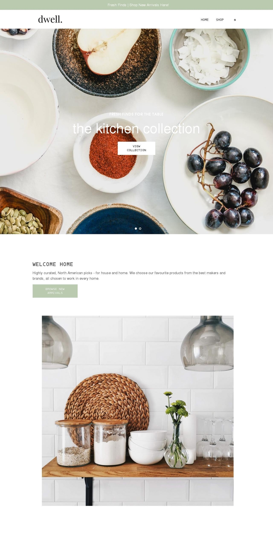 dropcommerce-home-decor-store.myshopify.com shopify website screenshot