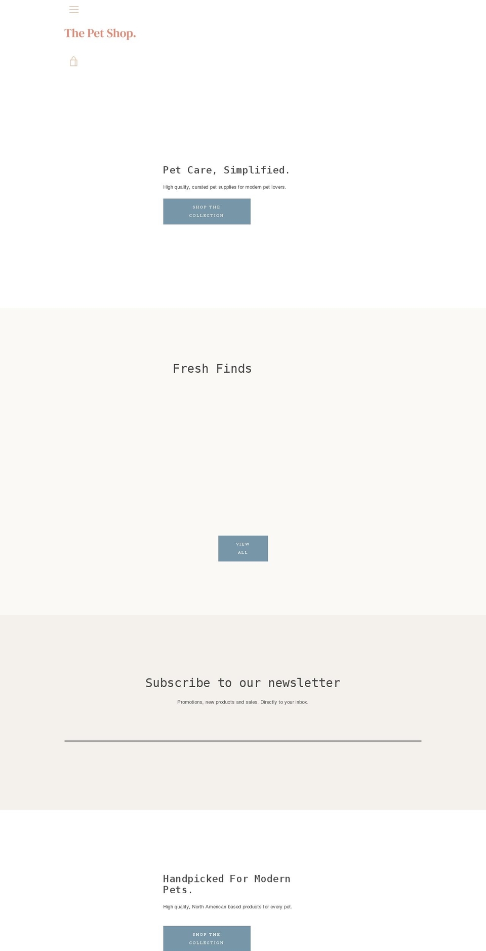 dropcommerce-pets.myshopify.com shopify website screenshot