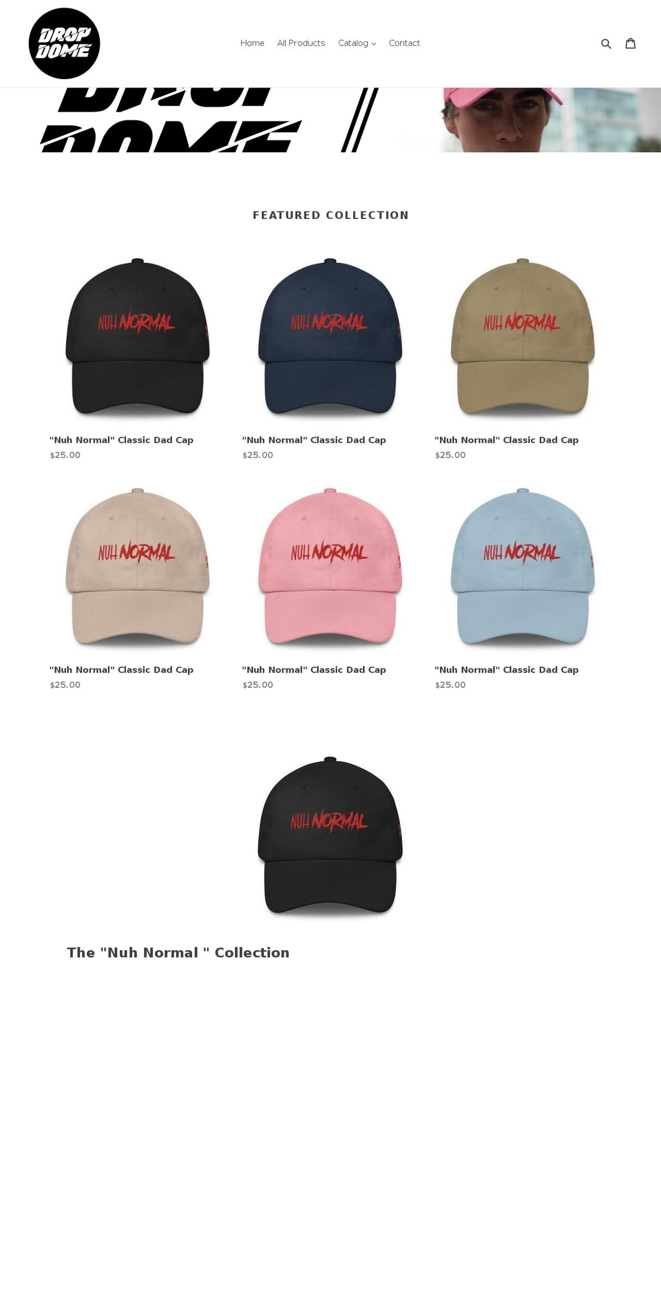 dropdome.com — Shopify storefront screenshot