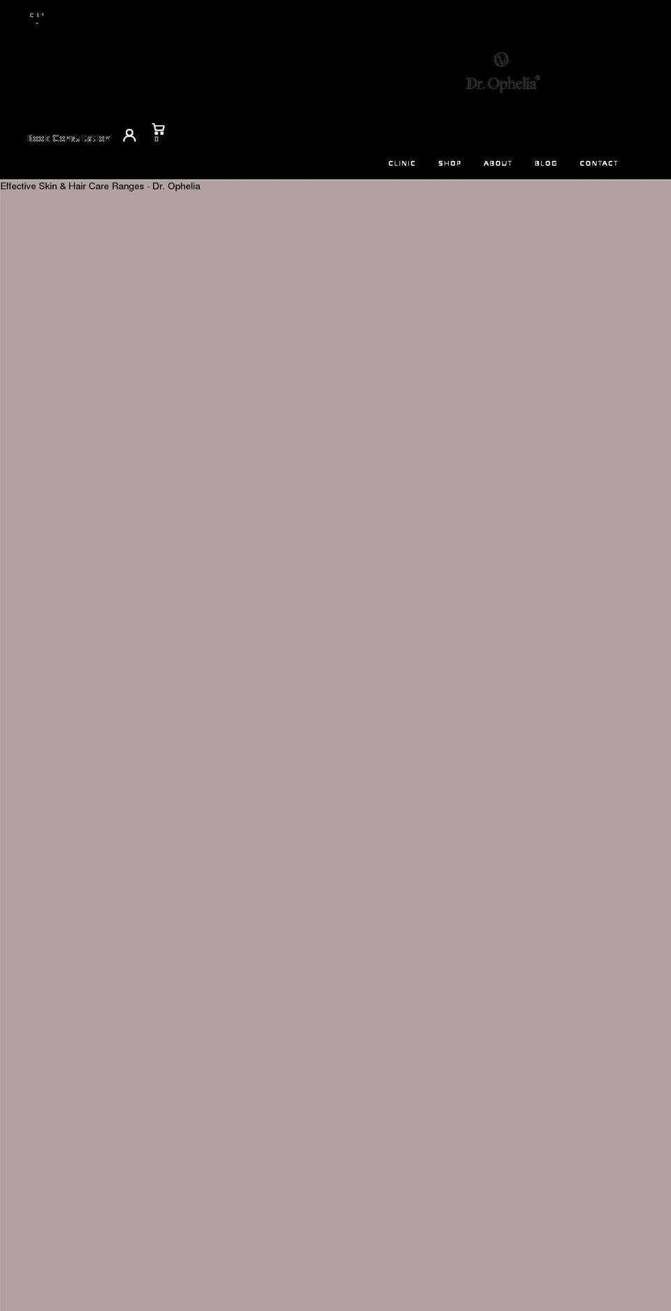 drophelia.com shopify website screenshot