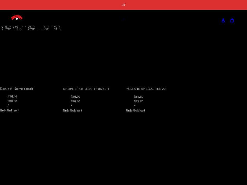 dropoutcloset.com shopify website screenshot