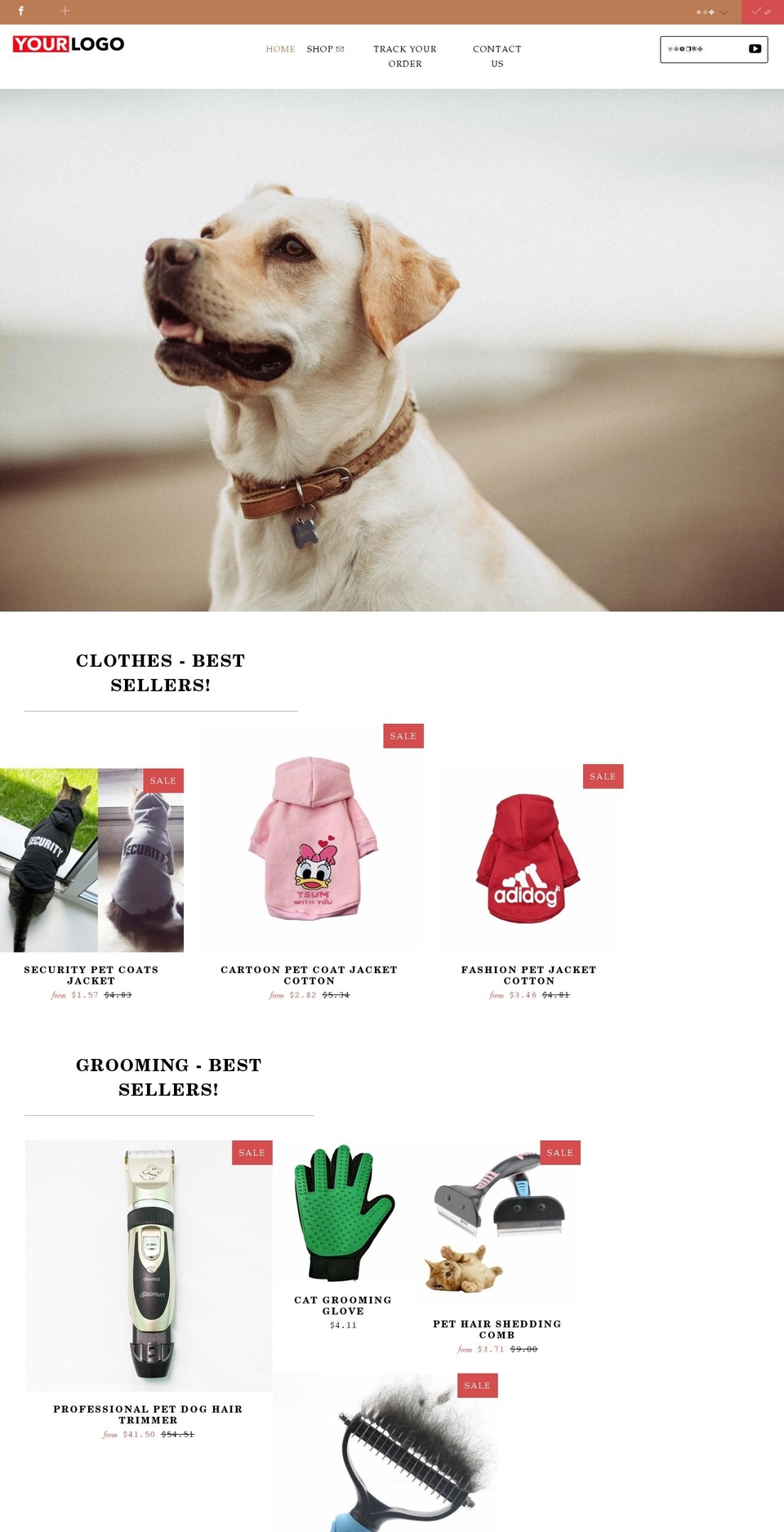 dropshipguruspet-store.myshopify.com shopify website screenshot