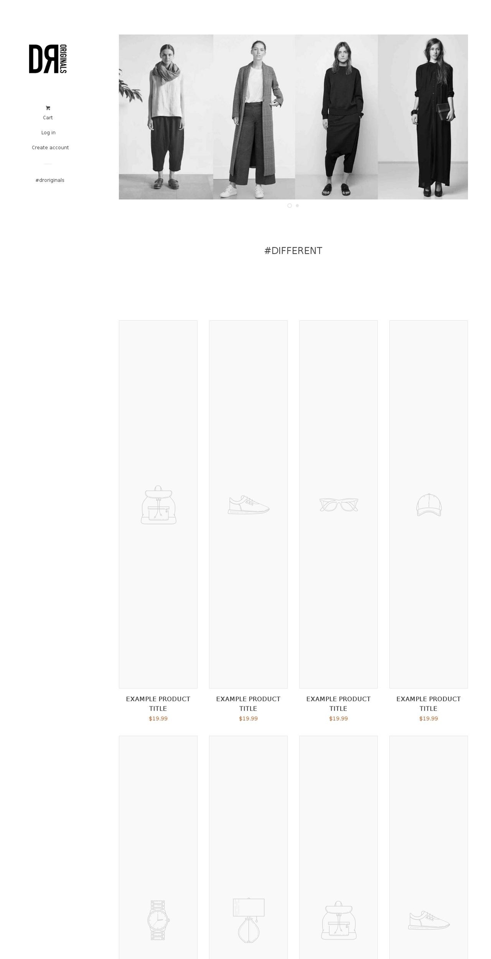 droriginals.com shopify website screenshot