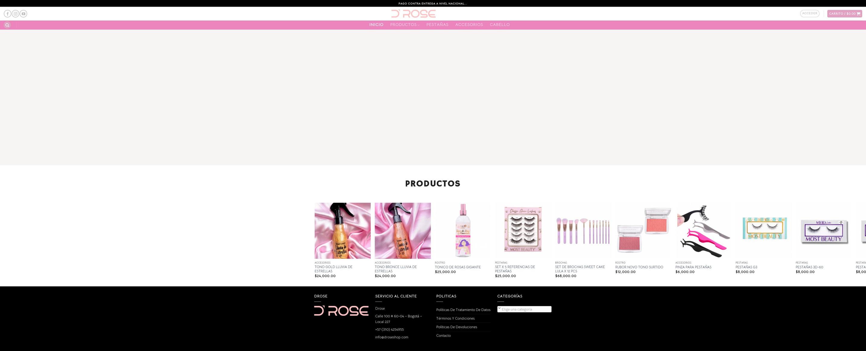 droseshop.com — Shopify storefront screenshot