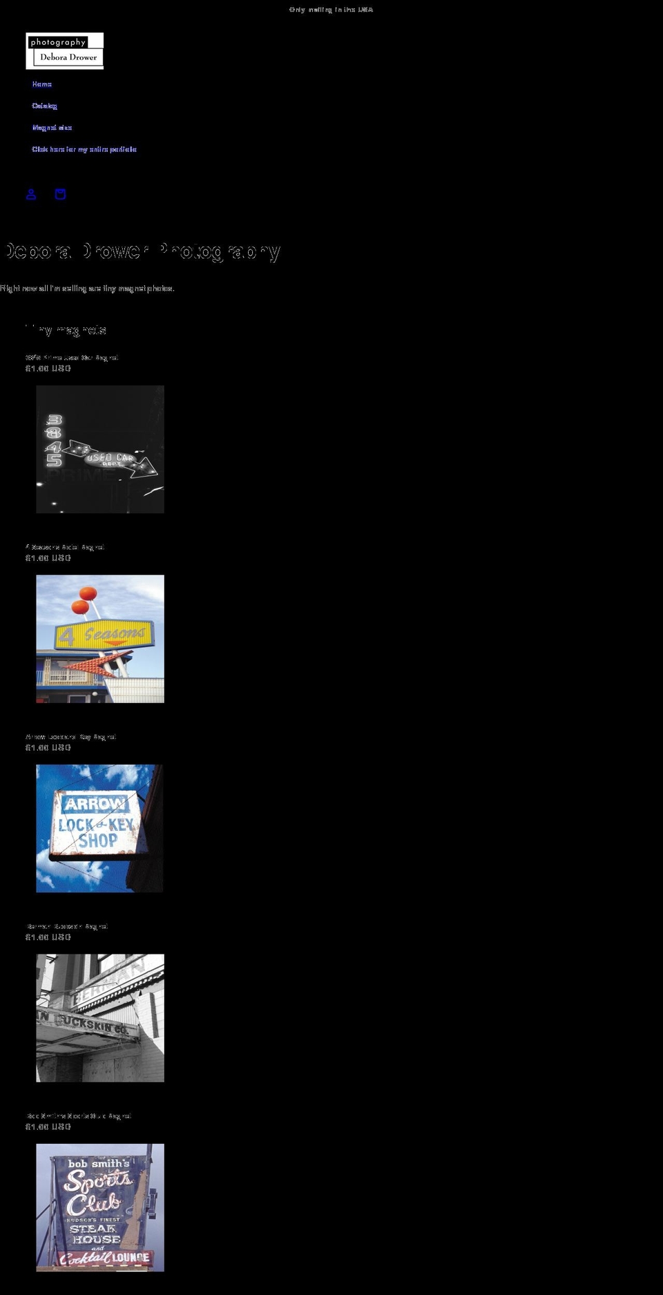 drower.com shopify website screenshot