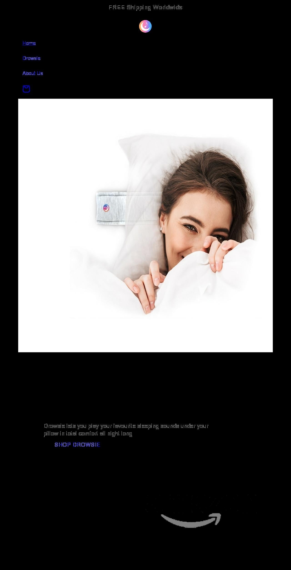 drowsie.com shopify website screenshot