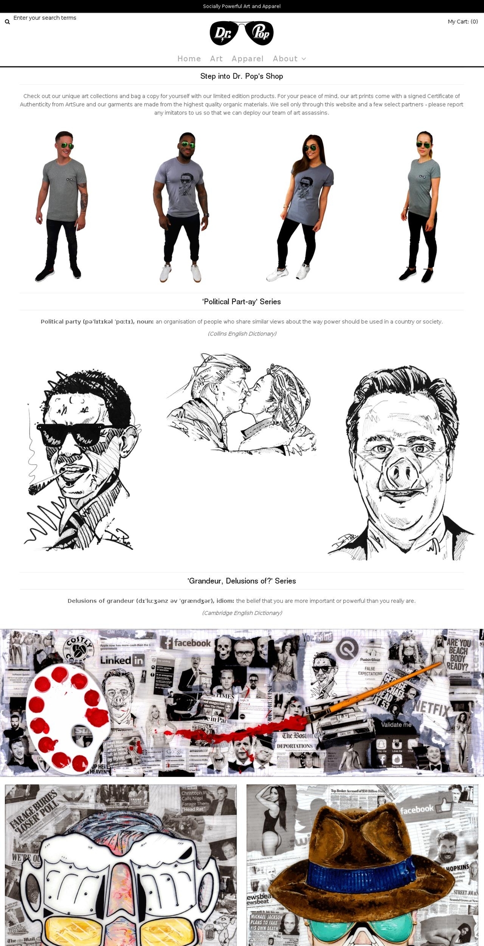 drpopofficial.com — Shopify storefront screenshot
