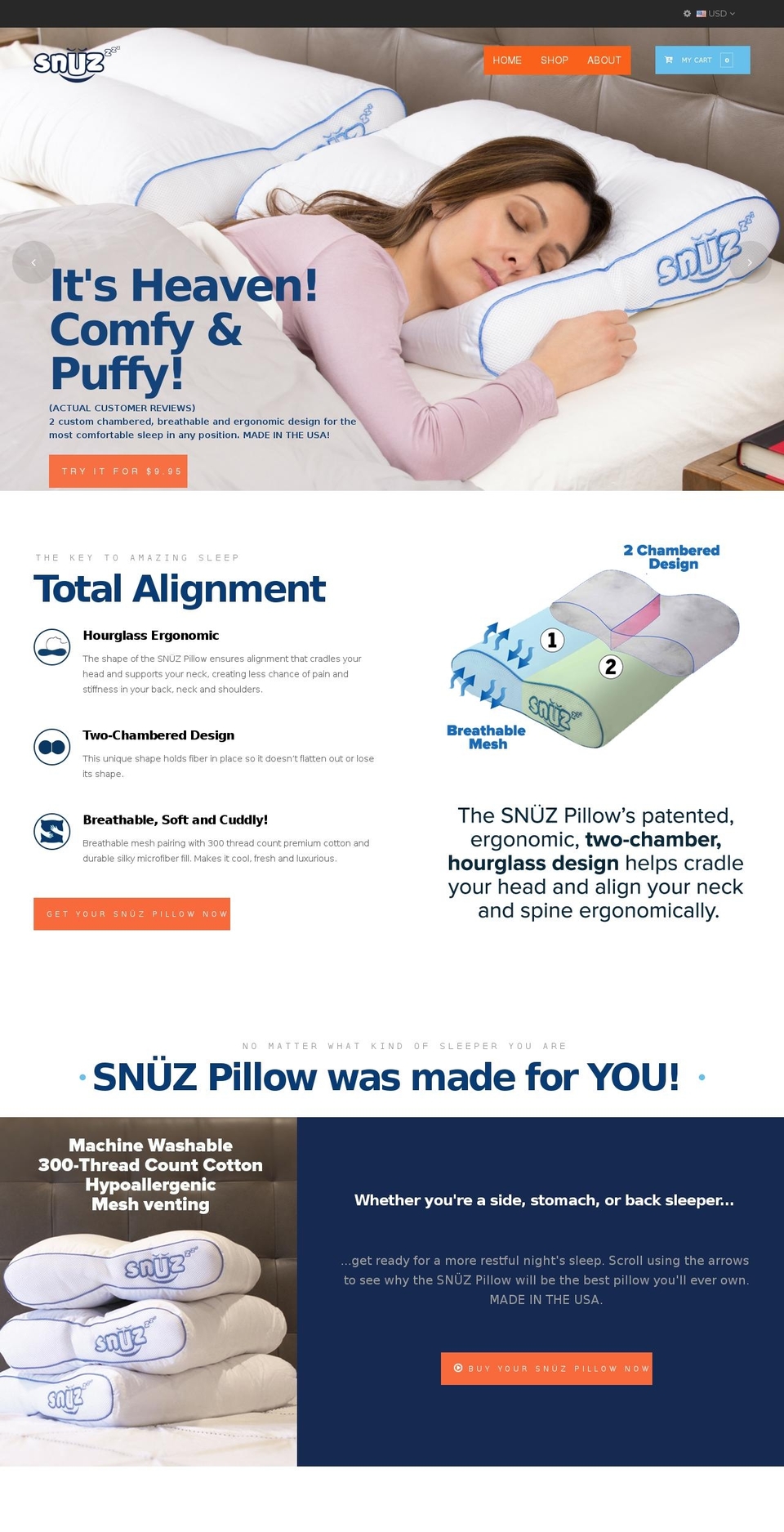 ap-strollik-myshopify-com Shopify theme site example drsnuzpillow.com