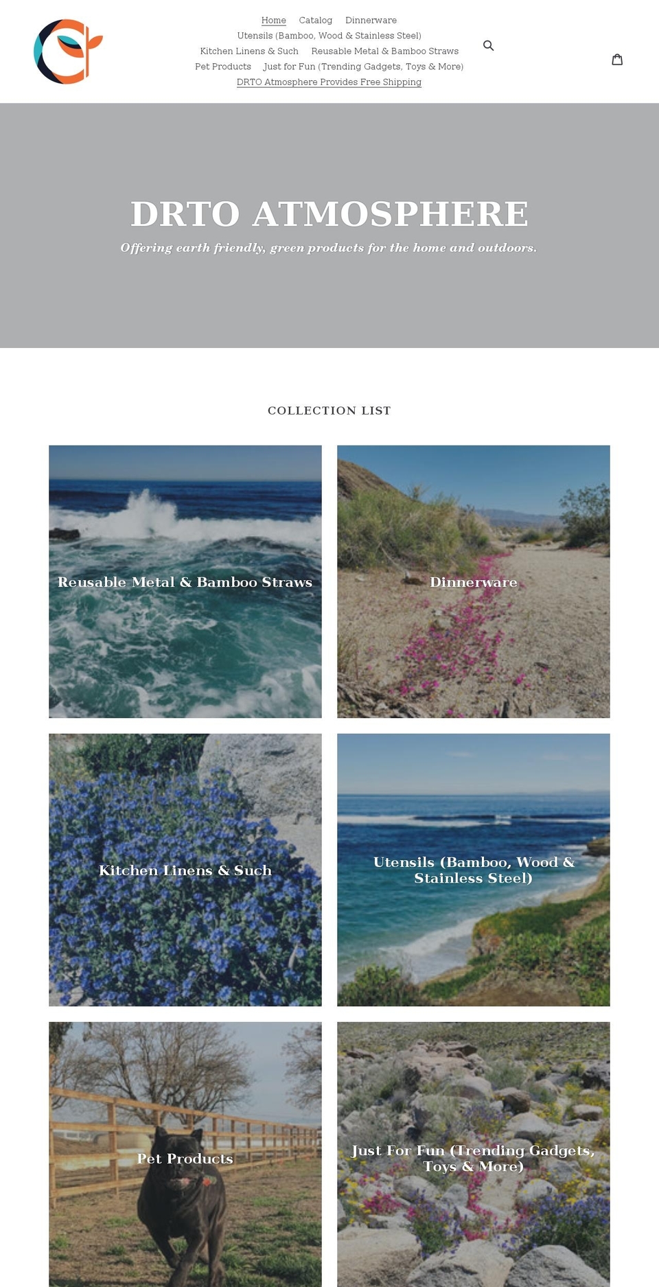 drtoatmosphere.com shopify website screenshot