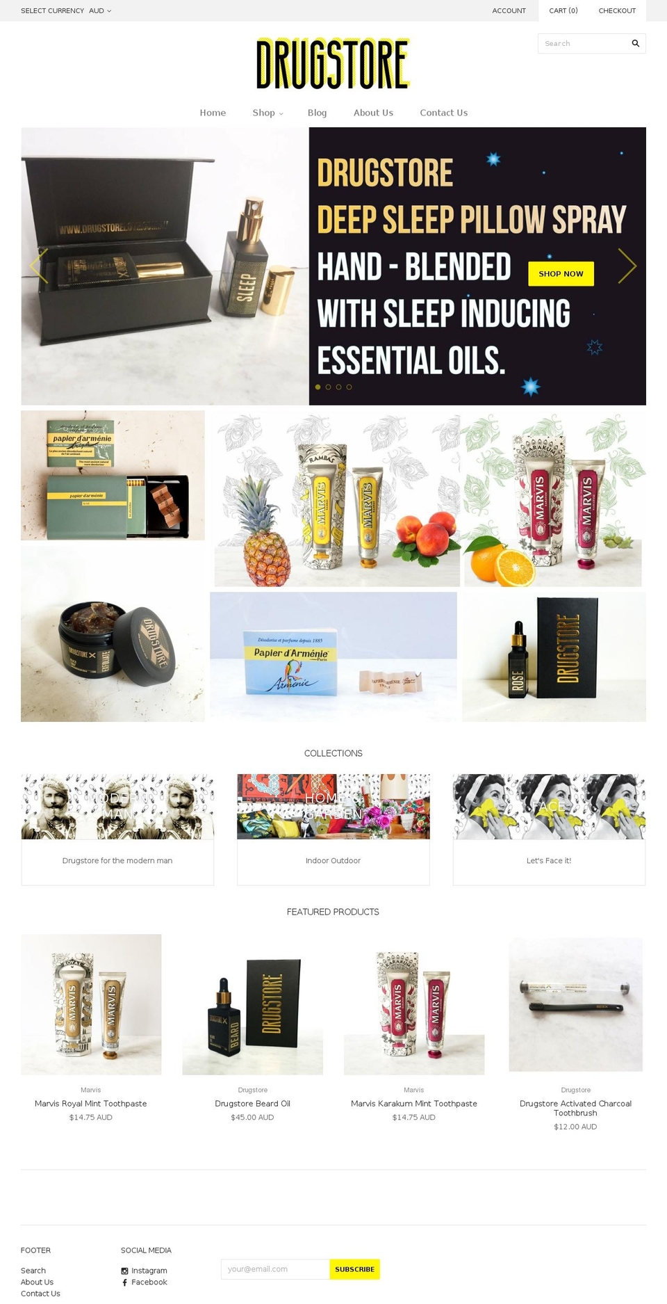 drugstorelove.com — Shopify storefront screenshot