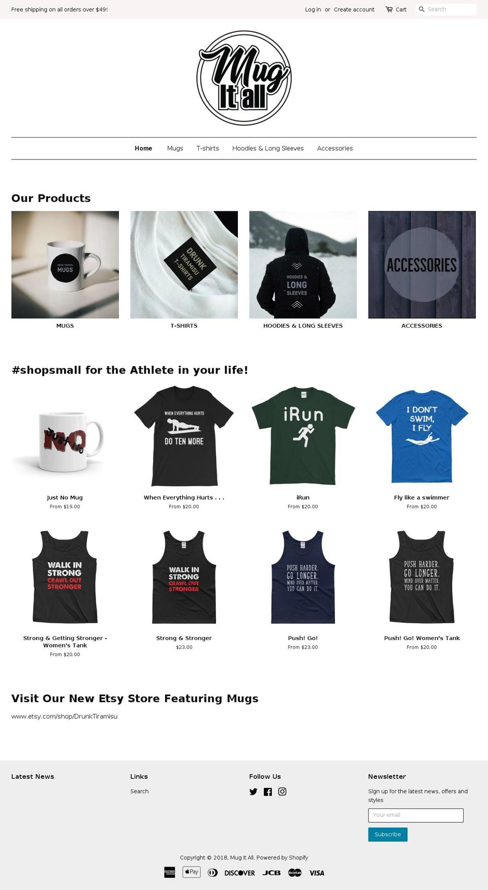 drunktiramisu.com — Shopify storefront screenshot