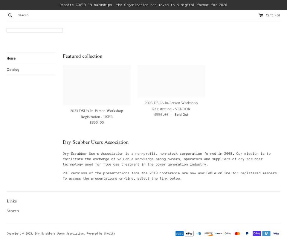 dry-scrubbers-users-association.myshopify.com shopify website screenshot