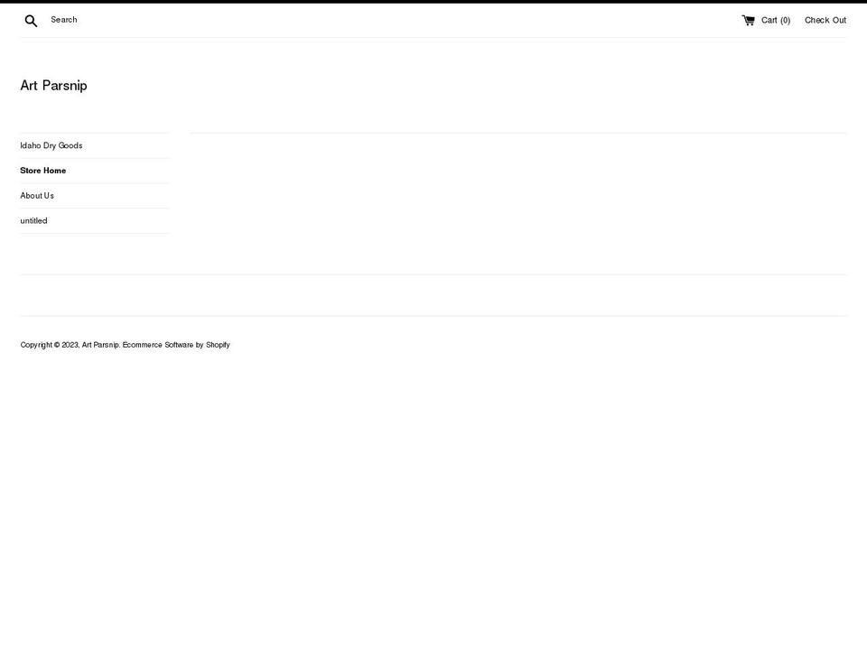 drygoods.myshopify.com shopify website screenshot