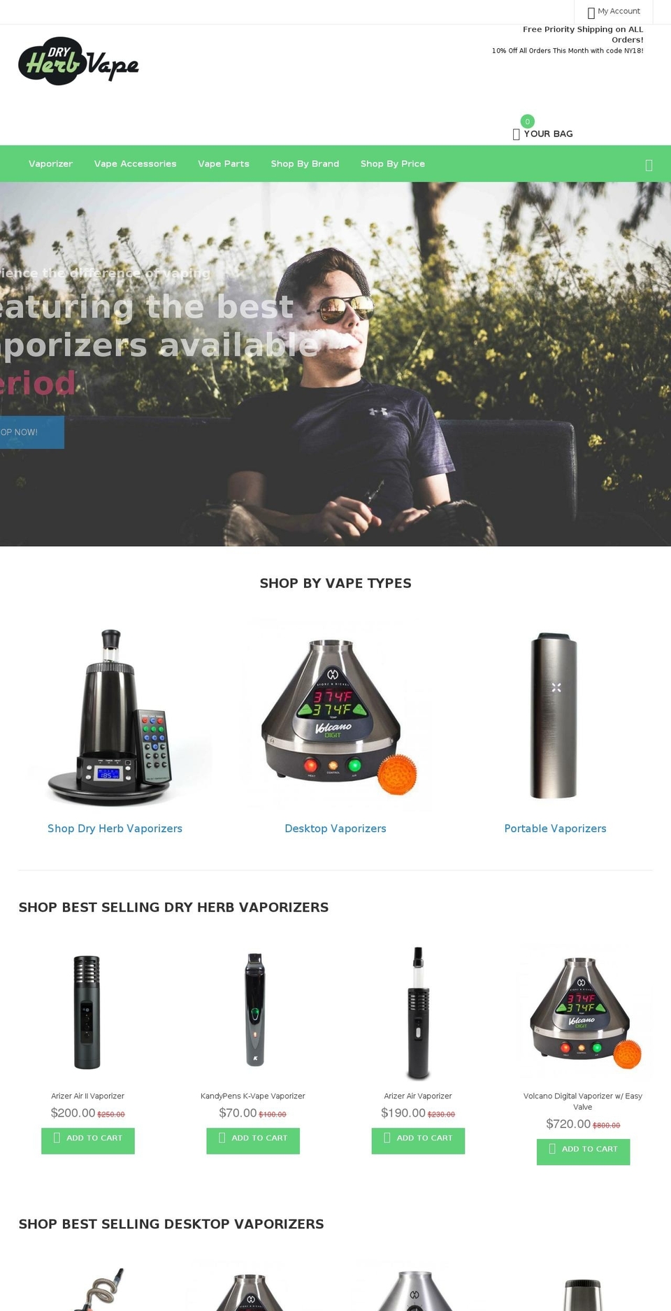 install-me-myshop-v-1-1-0 Shopify theme site example dryherb-vaporizer.com