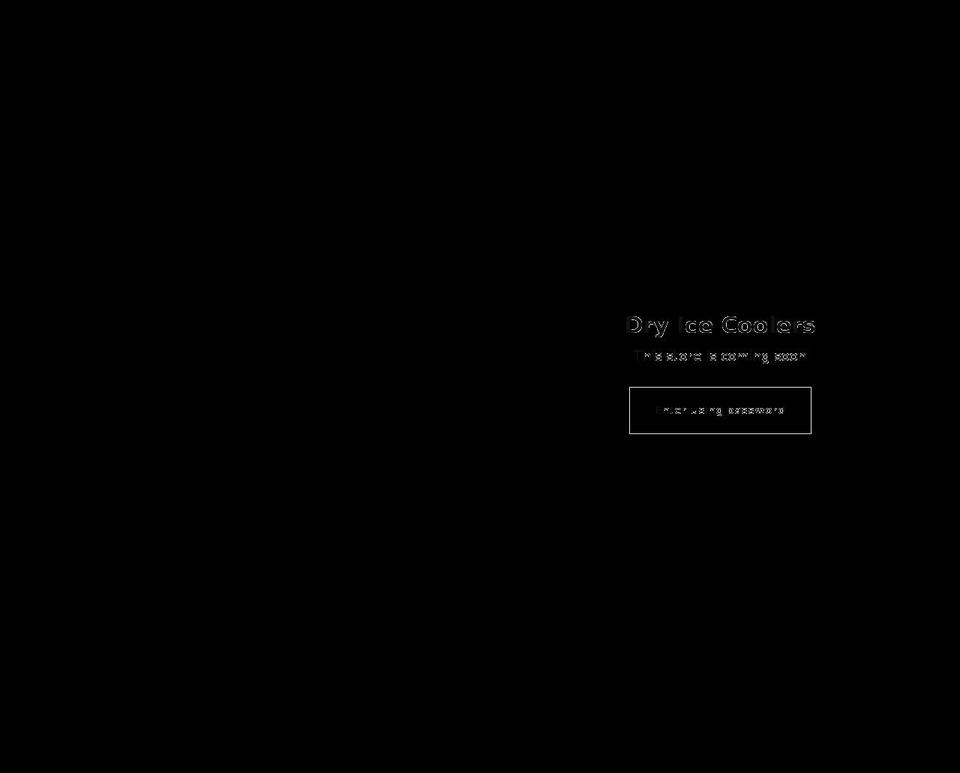 dryicecoolers.com shopify website screenshot