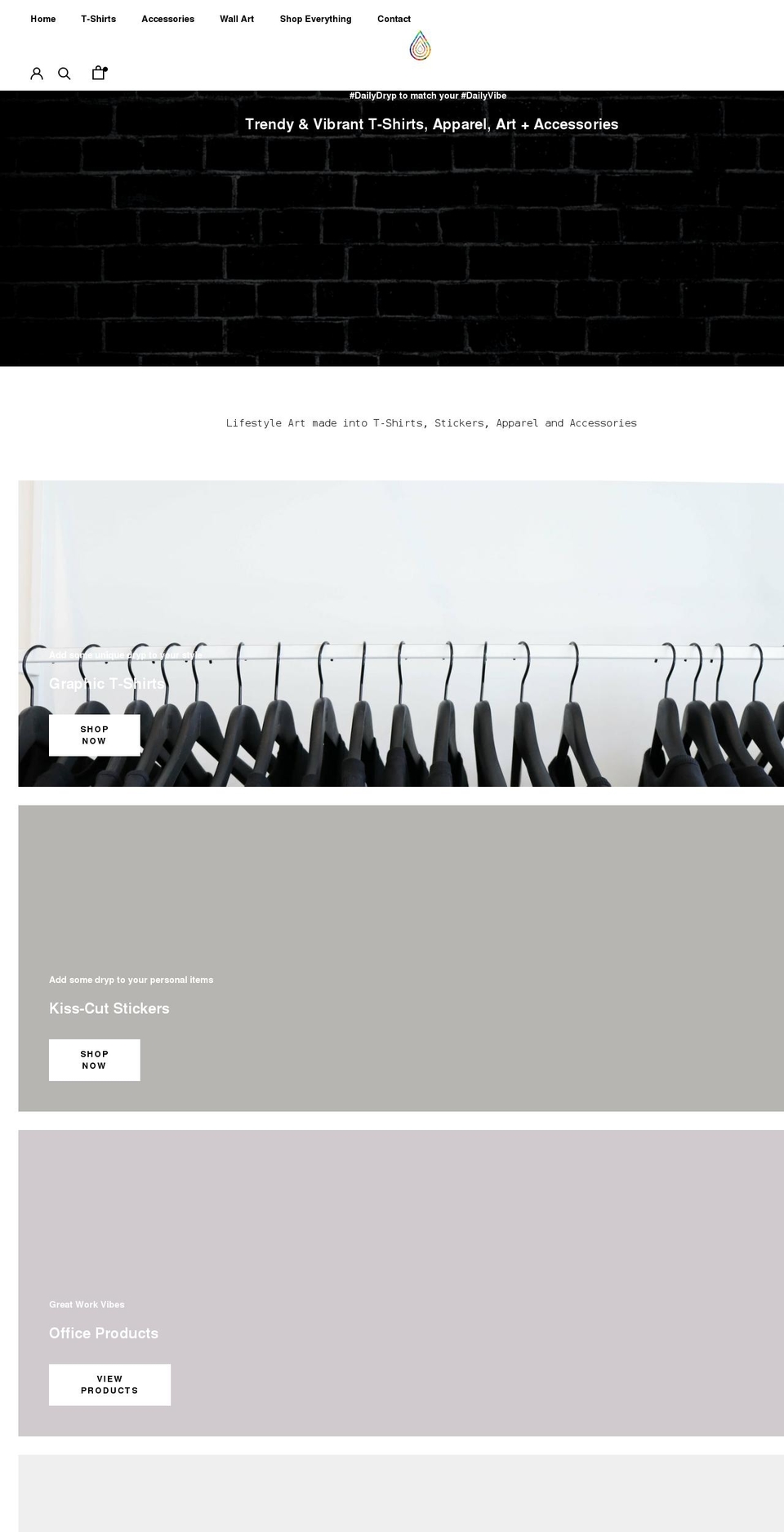 drypfactory.com shopify website screenshot