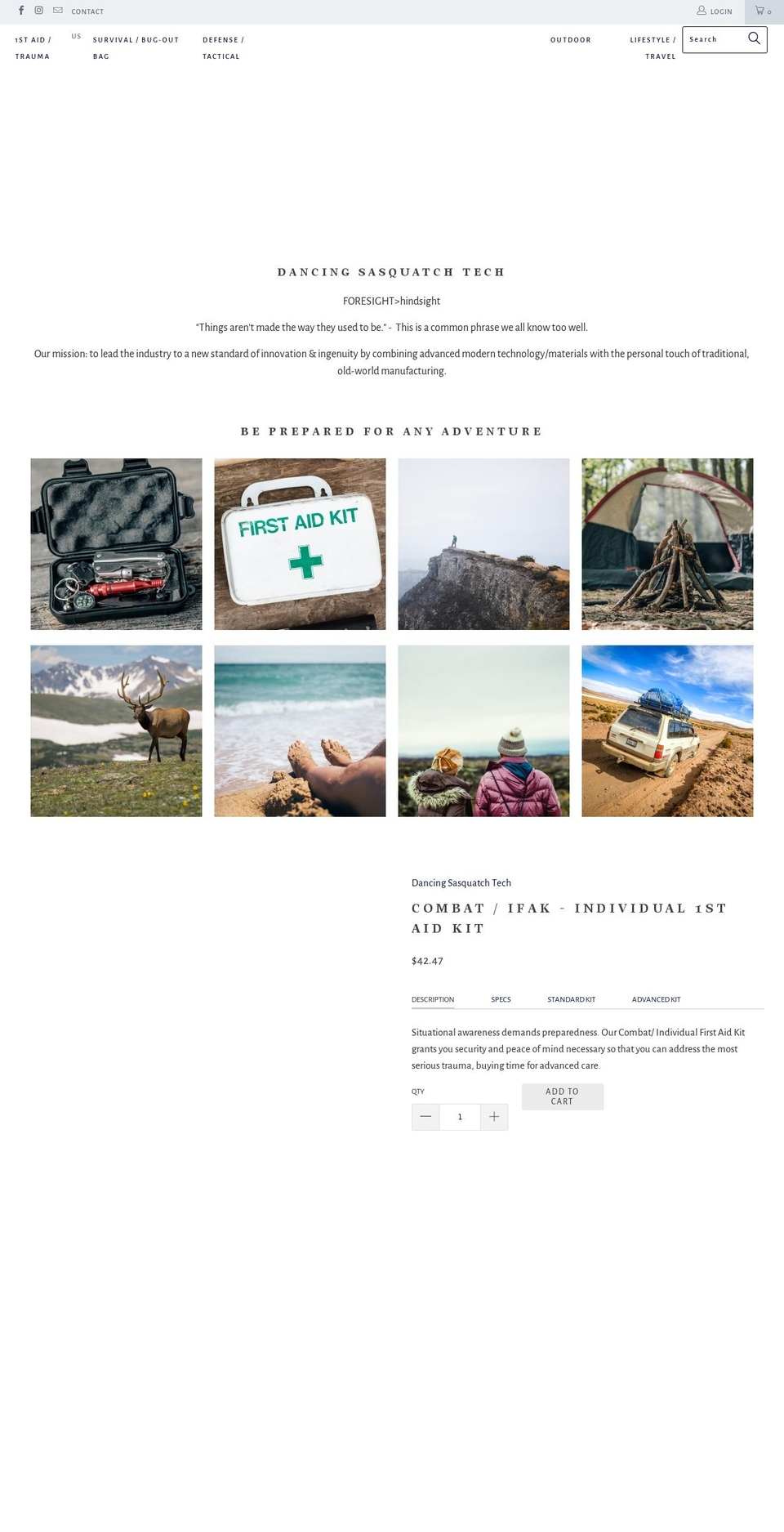 dsastech.com — Shopify storefront screenshot