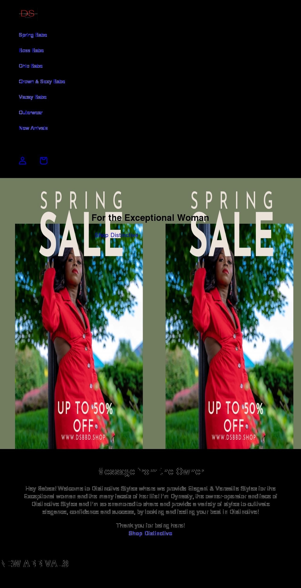 dsbbd.shop shopify website screenshot