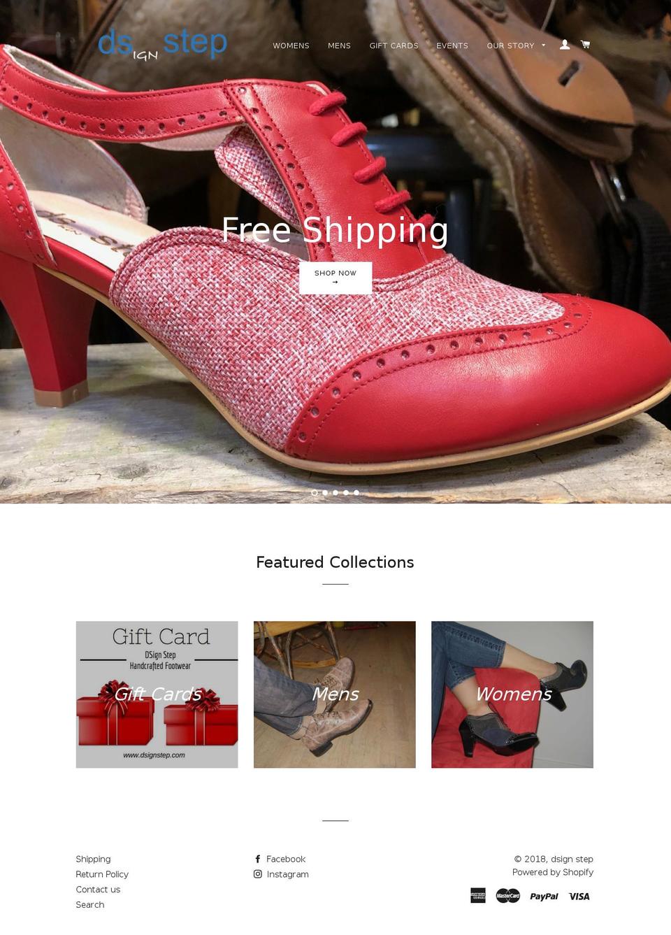 dsignstep.com — Shopify storefront screenshot