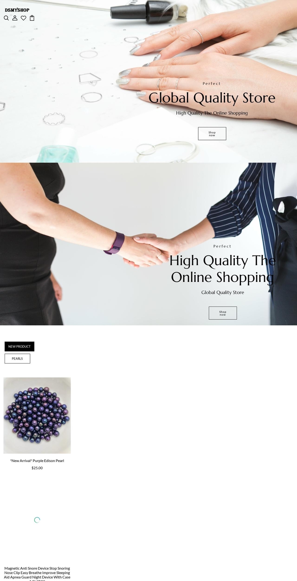 dsmyshop.com shopify website screenshot