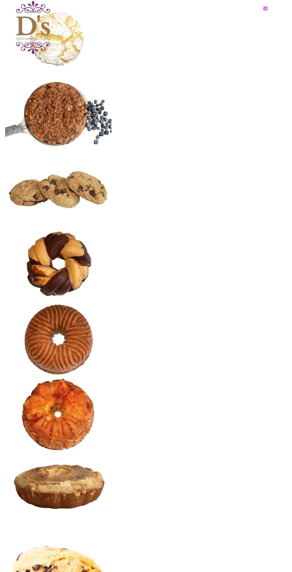 dsoftreats.com shopify website screenshot